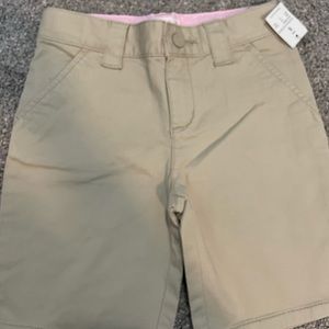 Nwt Cat and Jack khaki uniform shorts